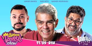 NIZO NETO, JÚNIOR SOARES e WAGNER RODRIGUES com SUGGAR DADDY'S SHOW em São  Paulo