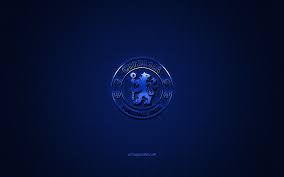 Leicester city fc adidas wallpaper. Chelsea Fc English Football Club Blue Metallic Logo Blue Carbon Fiber Background Hd Wallpaper Peakpx