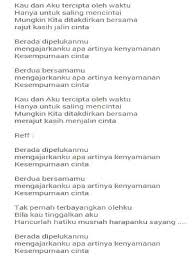 Are you see now top 10 kisah cinta kita hafiz lirik results on the web. Lirik Lagu Cinta