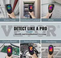 VEVOR Thermal Imaging Camera, 320 x 240 Pixels Super Resolution with 2MP  Visual Camera, 25Hz Refresh Rate Infrared Camera with -4℉~1022℉ Temp, 64G  SD ...