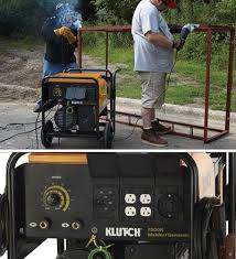 Klutch 7500k Arc Welder Generator With 429cc Kohler Gas Engine And Wheel Kit 60 185 Amp Dc Output 6 000 Watt Ac Power Welder Generator Welding Table Arc Welders