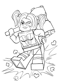 Maybe you would like to learn more about one of these? Lego Harley Quinn Coloring Page Free Printable Coloring Pages For Kids