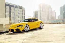 ☆ 2020 supra mkv / mk5 (a90) ☆ on instagram: Hd Wallpaper Yellow Building Sports Car Toyota Supra 2020 Toyota Gr Above Wallpaper Flare