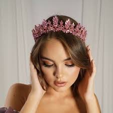 Crystal Tiara Rose Gold