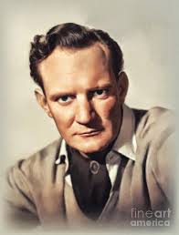 After varied stage work, he achieved star status with his role in the film brief encounter (1945), followed by the third man (1949). Trevor Howard Vintage Actor Painting By John Springfield