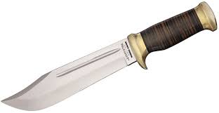 Good on ya for sharing tee. Down Under Knives The Walkabout Bowie Knife 8 Polished Blade Leather Handle Knifecenter Dukwa