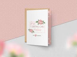 The best greeting card mockup to create your own personalized cards and use the mockup to impress your friends, clients or loved ones. Gorgeous Greeting Card Mockup Psd Template Mockup Free Downloads