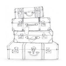 Select from 35478 printable crafts of cartoons, nature, animals, bible and many more. Suitcase Coloring Home