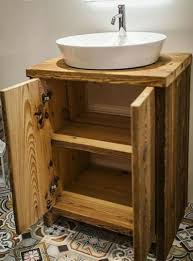 Whether you need plenty of counter space or a. Solid Wood Basin Vanity Unit Wash Stand Rustic Look Bathroom Cabinet Shelf Many Sizes Free Eu Delivery In 2021 Wooden Bathroom Wash Stand Bathroom Decor
