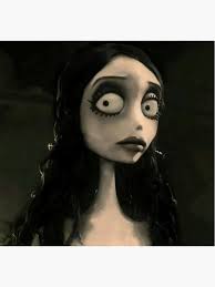 Corpse bride Emily Sticker