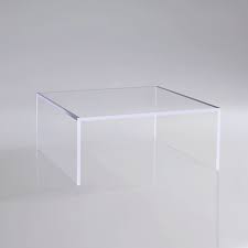 Acrylic coffee table lucite, 42x20x17, 3/4 thick by southeastflorida (8) $590. C Square Edge Coffee Table Boda Acrylic