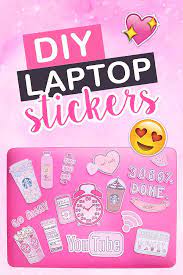 Diy Tumblr Inspired Laptop Stickers Diy Laptop School Diy Kawaii Diy