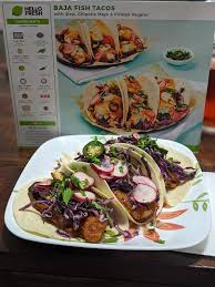 Fish tacos with pickled vegetables. Baja Fish Tacos With Slaw Chipotle Mayo Pickled Veggies Hellofresh