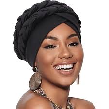 Harewom Head Wraps for Black Women Stretchy Head Scarf African Hair Wraps  for Dreads Locs Natural Hair Turban Headwraps Jersey Tie Headbands(Black  and Royal Blue) : Amazon.co.uk: Fashion