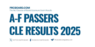 A-F PASSERS: February 2025 Criminology Licensure Exam CLE Results