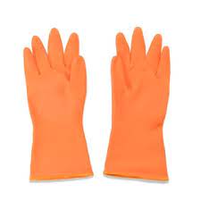 Sarung tangan karet, plastik atau. Jual Proclean Sarung Tangan Karet Lining Oranye Original Ace