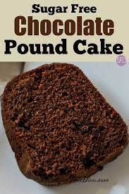You can top it with berries or whipped cream. Sugar Free Chocolate Pound Cake Sugarfree Poundcake Cake Chocolate Recipe Diabetic Chocolate Pound Cake Sugar Free Baking Sugar Free Chocolate
