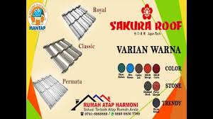 Harga seng bjls lokfom terbaru; Rumah Atap Harmoni Sakura Roof Genteng Metal Terbaik Untuk Atap Rumah Anda Facebook