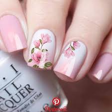 43 diseños de hermosas uñas decoradas con pedrería 2019. Unhas Decoradas Com Flores 2019 Colecao De Unhas Unhas Desenhadas Unhas Unhas Decoradas
