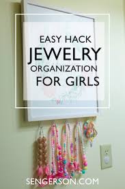 Such a diy jewelry organizer is often to see inexpensive jewelry shops! Easy Diy Kids Jewelry Organizer Display Tutorial With Photos