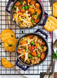 Crock Pot Hamburger Soup Easy And Healthy Recipe