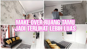 Desain ruang tamu sempit ukuran 2x3. Make Over Ruang Tamu Ukuran 3x3 Terlihat Lebih Luas Pasang Wallfoam Youtube