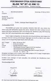Daftar isi panduan membuat surat undangan rapat desa contoh undangan rapat desa doc. 54 Contoh Surat Undangan Rapat Rt Word Terbaik Contoh Undangan