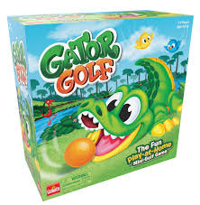There's no pressure to have a good golf swing or score a lot of points. Gator Golf Goliath Games Goliath Games
