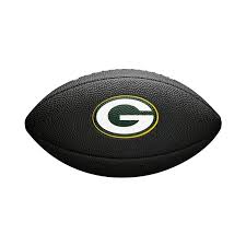 Information from its description page there is shown below. Wilson Nfl Green Bay Packers Logo Mini Football Schwarz 14 95