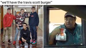 Travis scott victorious battle challenges map news maps. Travis Scott Burger Know Your Meme