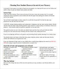 Cleaning Chart 8 Free Word Pdf Documents Download Free