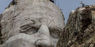But what makes the native headdress so significant? Why The World S Largest Monument Isn T Finished 70 Years On In Photos