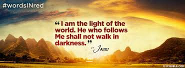 John 8 12 Nkjv I Am The Light Of The World Facebook Cover Photo My Bible