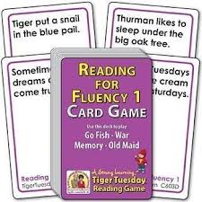 Develop Fluent Reading While Playing Card Games The Proof Is In The Playing Phonics Games Playing Card Games Fluent Reading