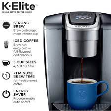 All keurig models can make iced coffee, with the keurig k elite having an actual iced coffee function designed specifically for creating icy brews. Keurig K Elite Review My Honest Thoughts Is It For You 2021