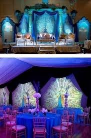 There are peacock feathers mixed into the mesh. How To Plan A Peacock Themed Indian Wedding Wedding Planning And Ideas Wedding Blog