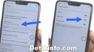 Cara Lock Aplikasi Oppo A3s Dengan Sensor Wajah Detik Info