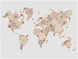 Patterns world map cross stitch. Steampunk World Map Modern Blackwork Cross Stitch Pattern Etsy Modern Cross Stitch Patterns Blackwork Cross Stitch Cross Stitch