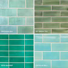 How To Choose The Perfect Subway Tile Color And Pattern Green Subway Tile Blue Subway Tile Subway Tile Colors