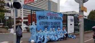 Greve Des Infirmiers De Bloc A L Hopital Henri Mondor De Creteil 94 Citoyens