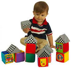 Iq Baby Swt7068300 Small World Toys Knock Knock Blocks Toys Games Amazon Com
