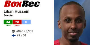 BoxRec: Liban Hussein