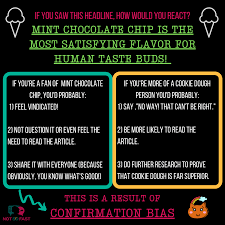 Confirmation Bias Example Media Literacy Cognitive Biases Literacy Quotes Media Literacy Confirmation Bias