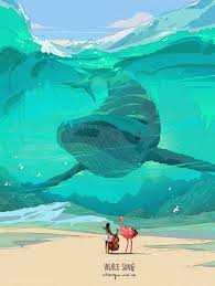 Artstation Whale Song Xi Zhang Art Concept Art Animal Art