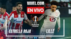 Goles y resumen del Estrella Roja 0-2 Lille en UEFA Europa League