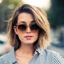 Image Result For Low Maintenance Haircuts For Thick Hair Tagli Per Capelli Biondi Capelli Capelli Corti Fini