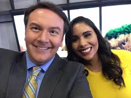 Randi Ayala TV and I busting out the yellow. I looked it up and yellow is  the color of hope. We all need hope right now. WNCN