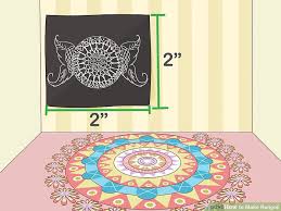 How To Make Rangoli 11 Steps With Pictures Wikihow