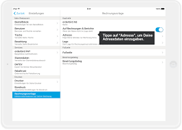 Wenn sie sich für eine rechnungsvorlage entschieden haben, sollten sie diese noch an ihr unternehmen anpassen. Schritt 3 4 Personalisiere Deine Rechnung Orderbird Online Support