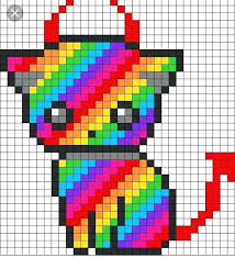 Retrouvez le lapin en origami, un chat en papier, un renard plié ou encore la célèbre grue japonaise dans notre dossier spécial consacré aux animaux en origami. Pixel Art Cow Pixel Art Chaton Dessin Pixel Perles A Tisser